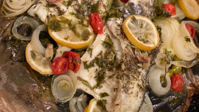 Kâğıtta Levrek Diyet Balık Yemeği Nasıl Yapılır?