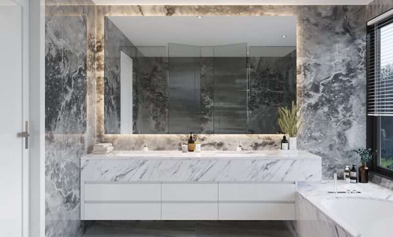 Lüks Banyo Dekorasyonu İçin Harika 10 Fikir